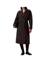 CALVIN2 2USCITA Calvin Klein Cappotto Hero Coat Charcoal B85 Charcoal Heather
